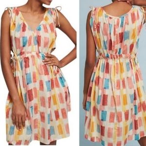 ANTHROPOLOGIE Lilka Cut Out Midi Dress XS